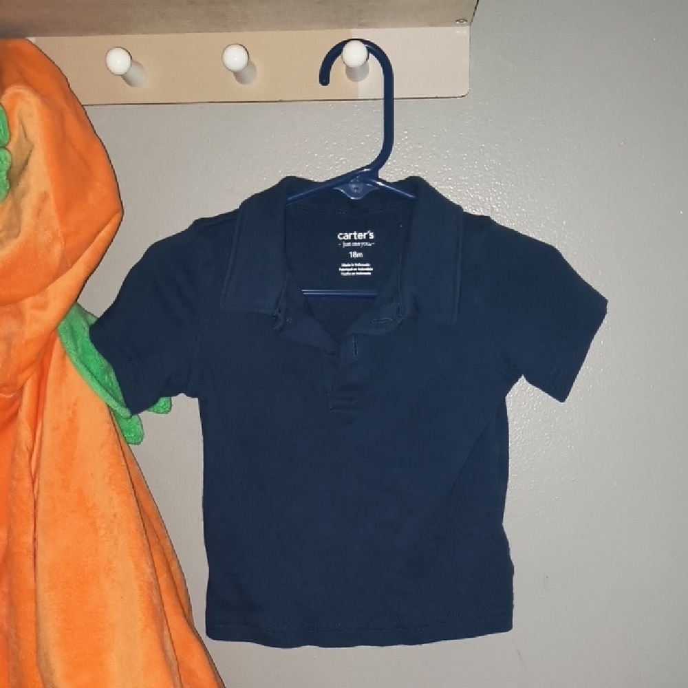 Carter's Dark Blue Kids Polo Shirt